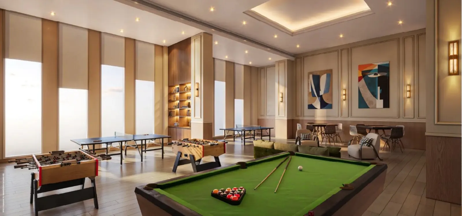 Indoor games area